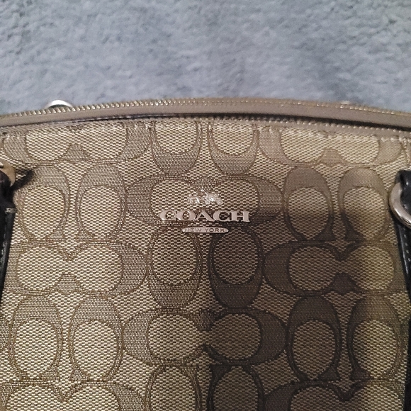 Coach Signature Christie Carryall Tote Shoulder Bag F36721 - Picture 5 of 17